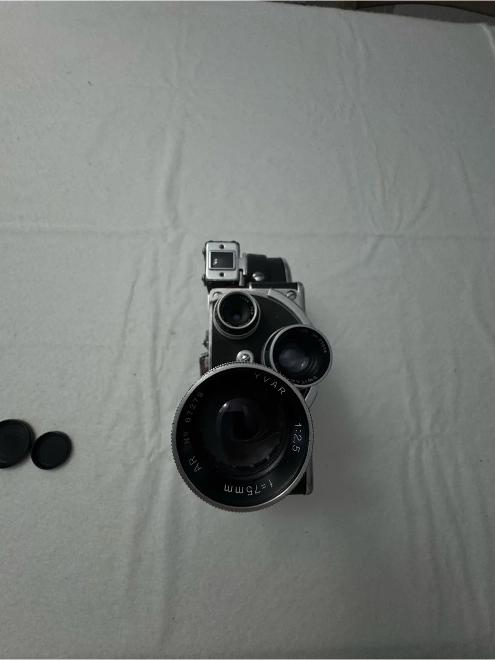 Paillard Bolex H16-F25 Movie Camera, Functioning Motor, With Case, Octameter